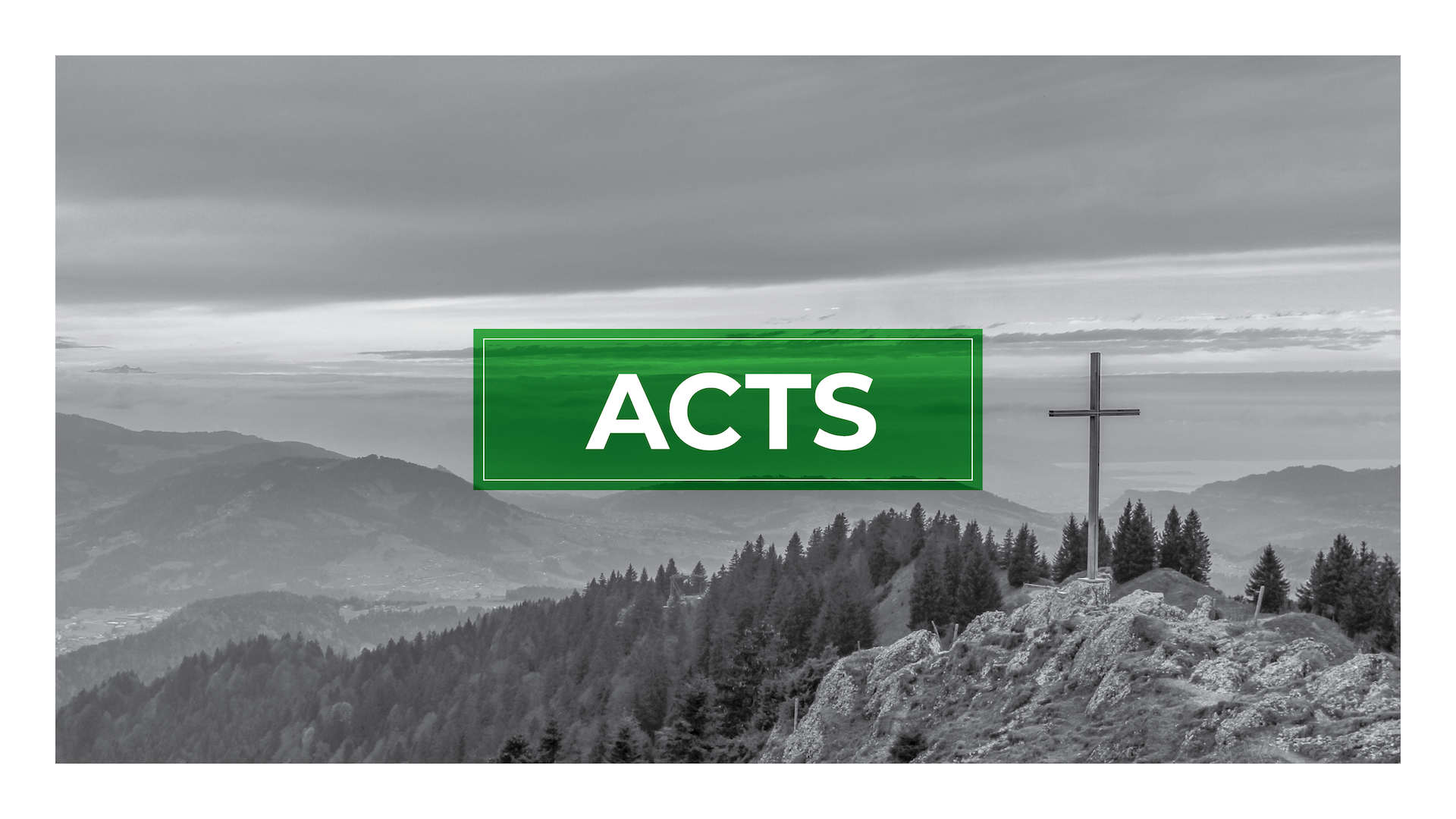 Acts: Week 9